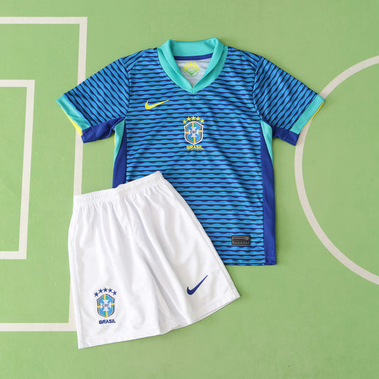Brazil 2024/25 Away Kit - Fan Edition (Kids)