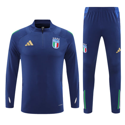 Italy 2024/25 Training Tracksuit (Navy)