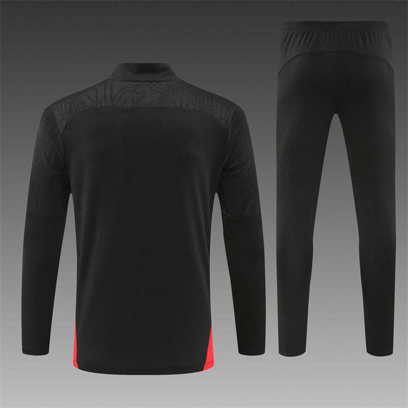 AC Milan 2024/25 Training Tracksuit ( Black)