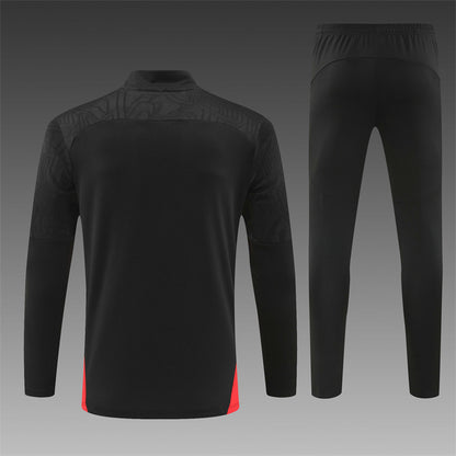 AC Milan 2024/25 Training Tracksuit ( Black)