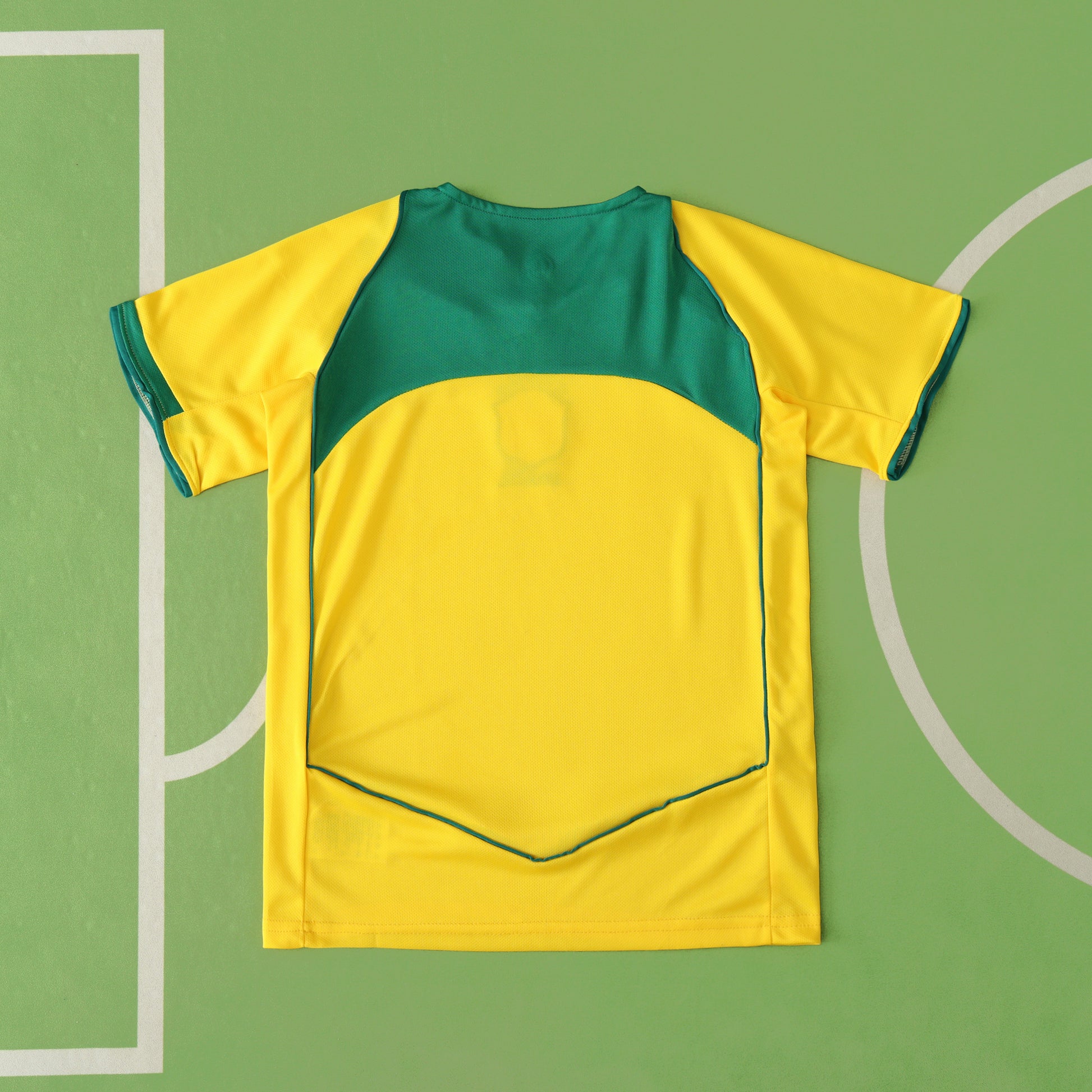 Brazil 2003/04 Home Kit- Retro Edition (Kids) - The Jersey Vault