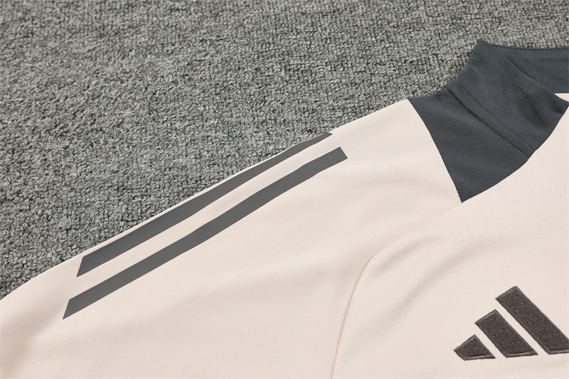 Real Madrid 2024/25 Training Tracksuit (Cream#2)