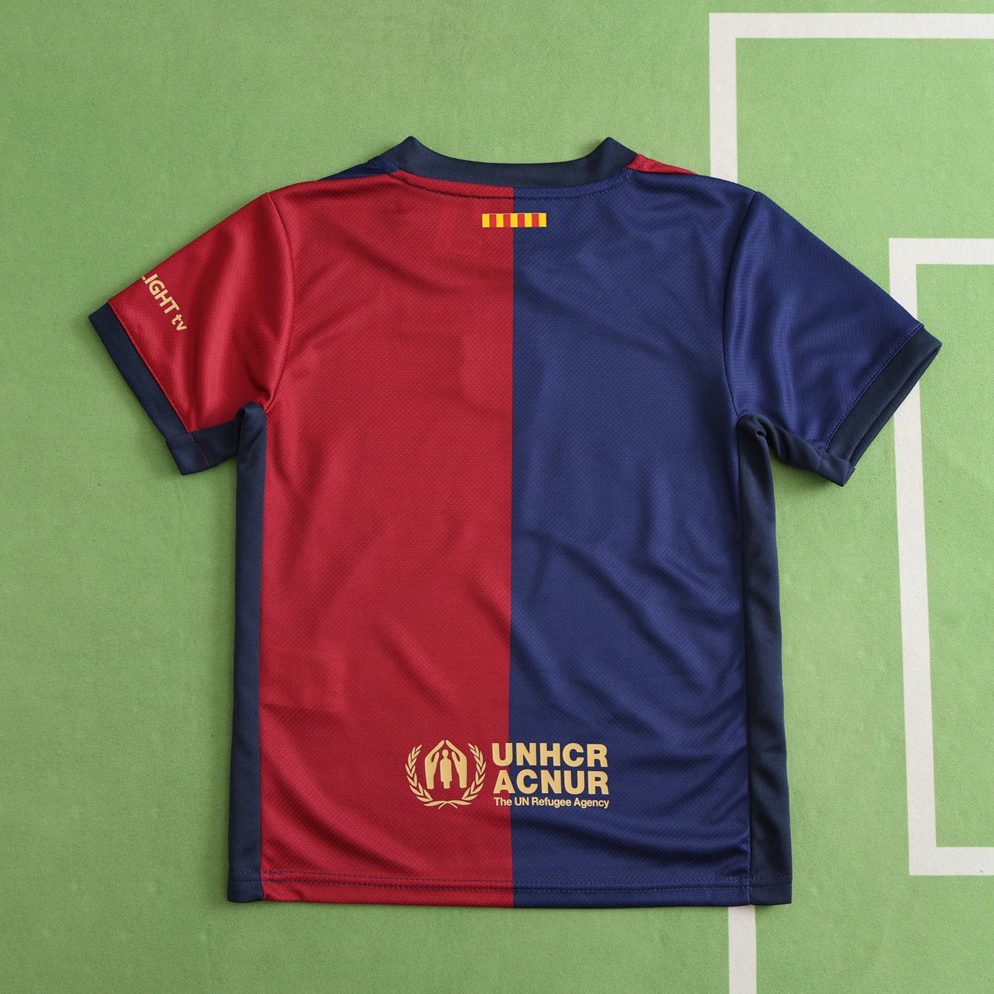 FC Barcelona 2024/25 Home Kit - Fan Edition (Kids) - The Jersey Vault