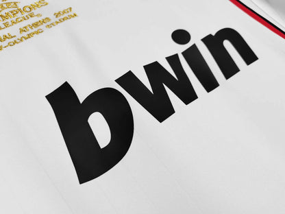 AC Milan 2006/07 Longsleeved Away Jersey - Retro Edition