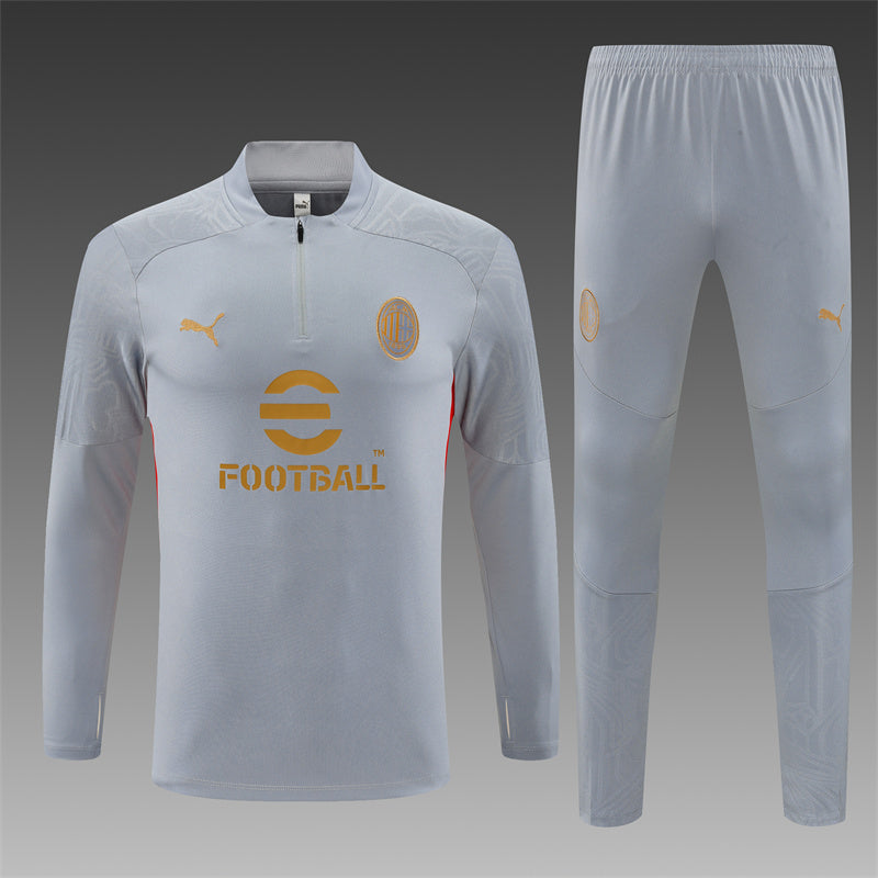 AC Milan 2024/25 Training Tracksuit ( Grey)