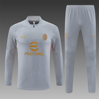 AC Milan 2024/25 Training Tracksuit ( Grey)