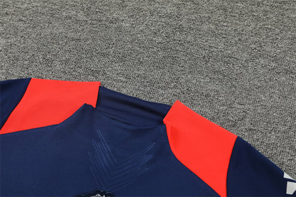 Manchester United 2024/25 Training Tracksuit (Navy and Red)