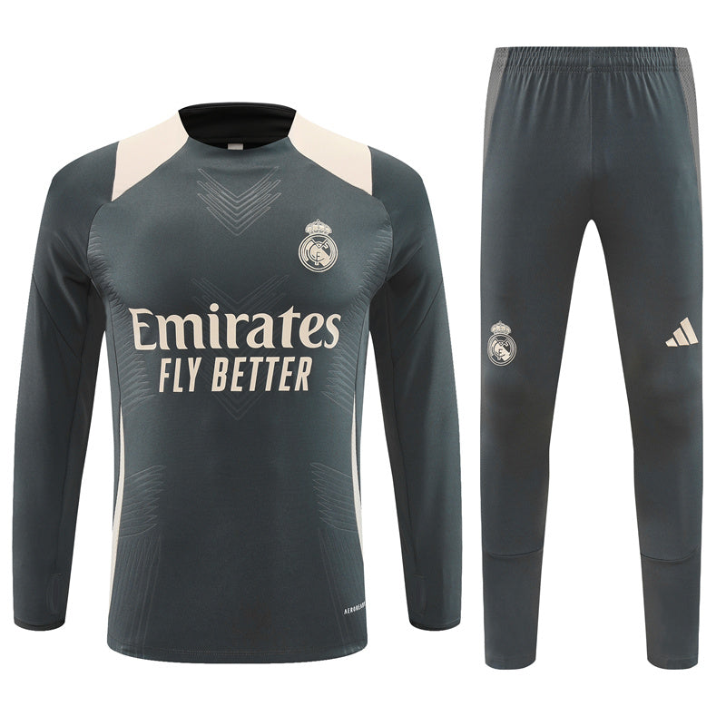 Real Madrid 2024/25 Training Tracksuit (Grey#2)