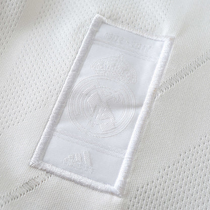 Real Madrid 2017/18 Longsleeved Home Jersey - Retro Edition - The Jersey Vault