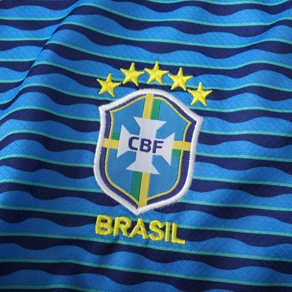 Brazil 2024/25 Away Kit - Fan Edition (Kids) - The Jersey Vault
