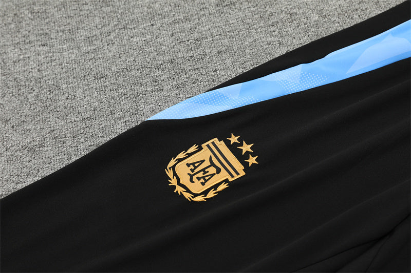 Argentina 2024/25 Training Tracksuit (Black)