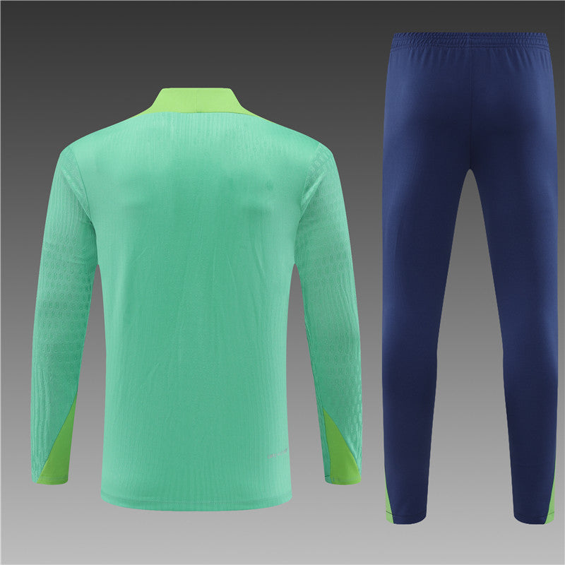 Brazil 2024/25 Training Tracksuit (Green)