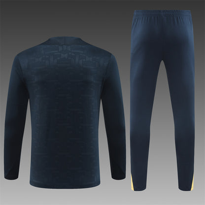 Barcelona 2024/25 Training Tracksuit (Navy)