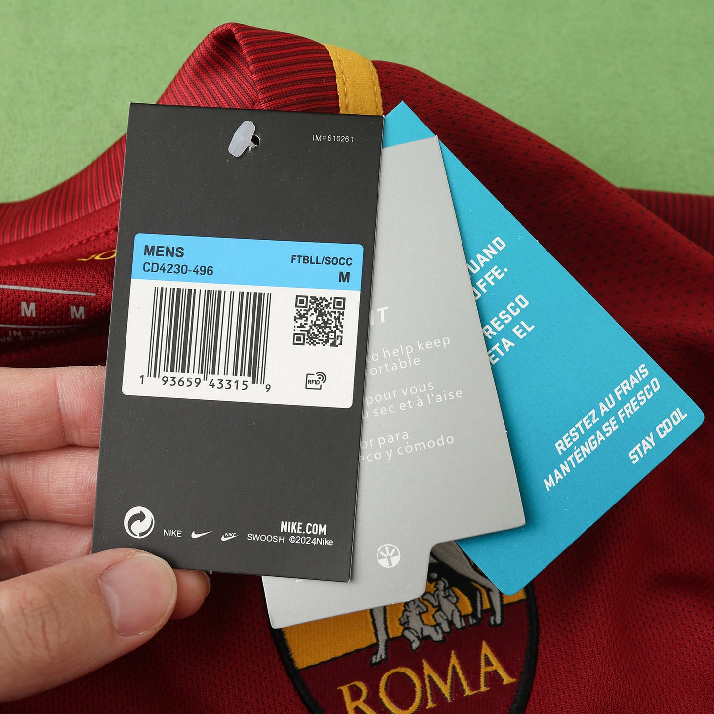 A.S Roma 2017/18 Home Jersey - Retro Edition