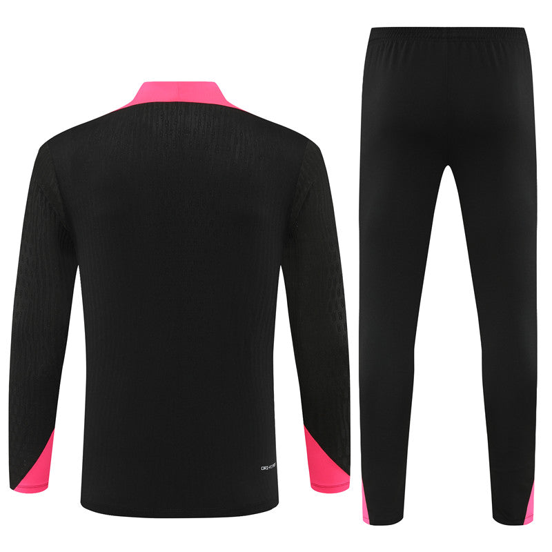 Chelsea 2024/25 Training Tracksuit (Black Pink)