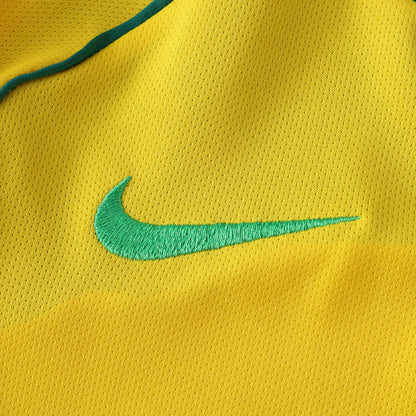 Brazil 2003/04 Home Kit- Retro Edition (Kids) - The Jersey Vault