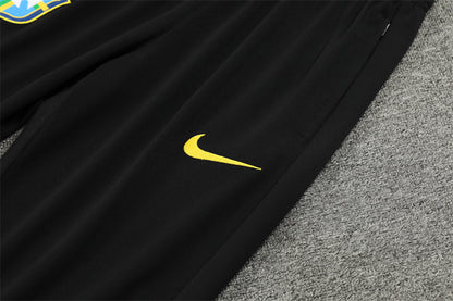 Brazil 2024/25 Training Tracksuit (Black)