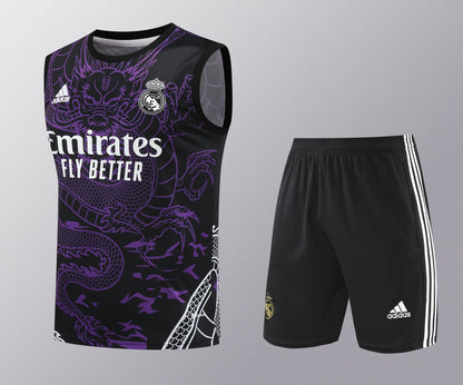 Real Madrid 2024/25 Training Vest Tracksuit (purple dragon)