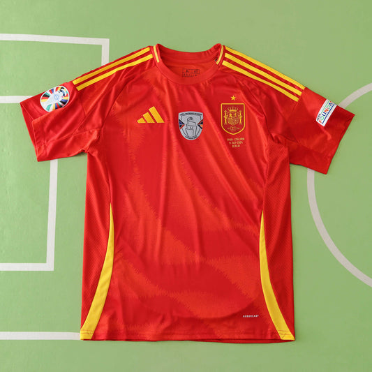 Spain 2024/25 Home Jersey - Fan Edition - The Jersey Vault