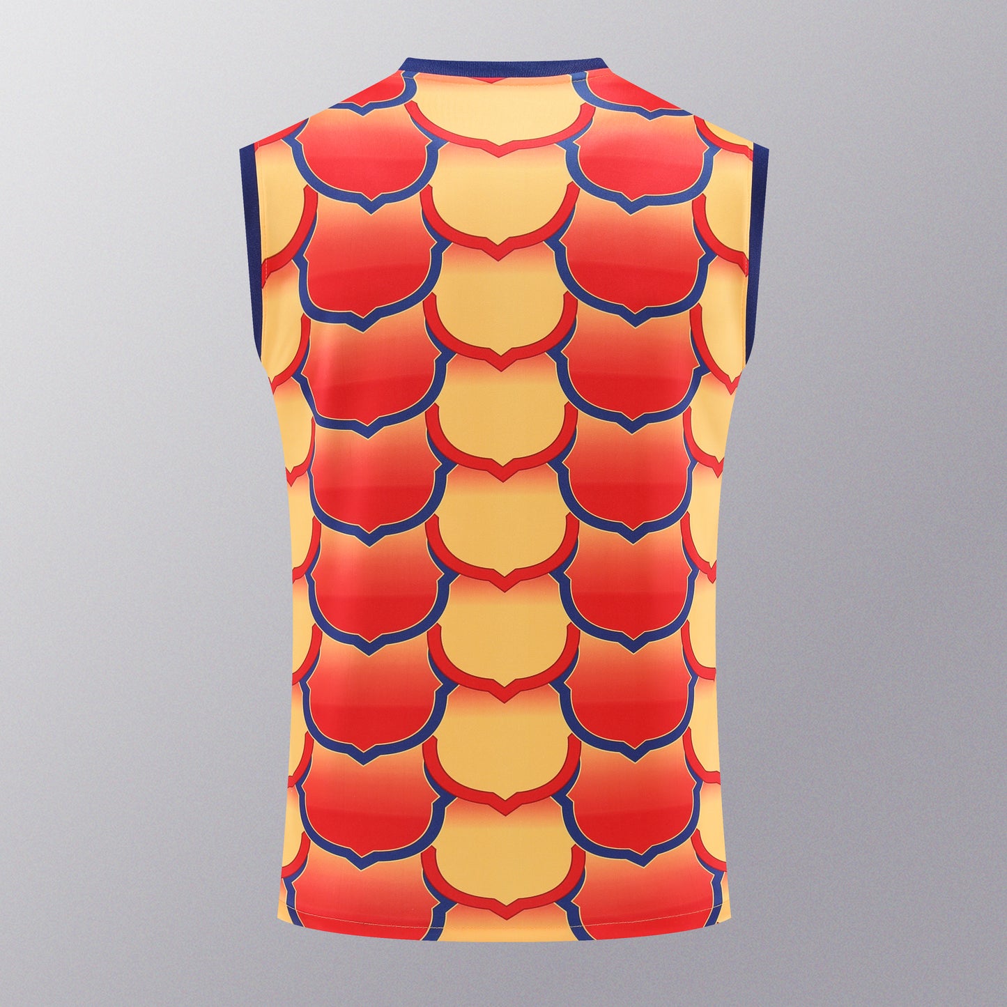 FC. Barcelona 2024/25 Training Vest Tracksuit (orange 2)