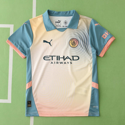 Manchester City 2024/25 Fourth Kit - Fan Edition (Kids) - The Jersey Vault