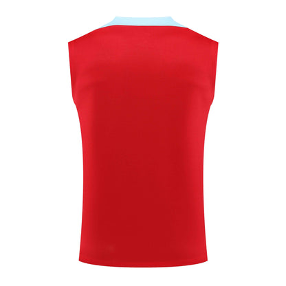 FC. Barcelona 2024/25 Training Vest Tracksuit (red)