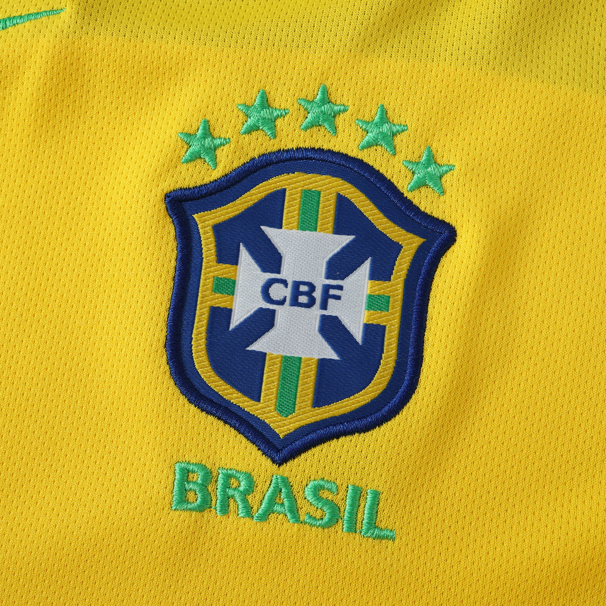 Brazil 2003/04 Home Kit- Retro Edition (Kids) - The Jersey Vault