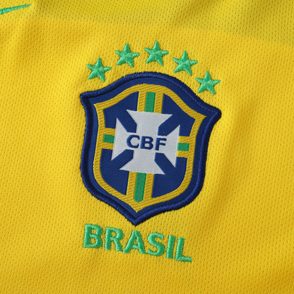 Brazil 2003/04 Home Kit- Retro Edition (Kids) - The Jersey Vault