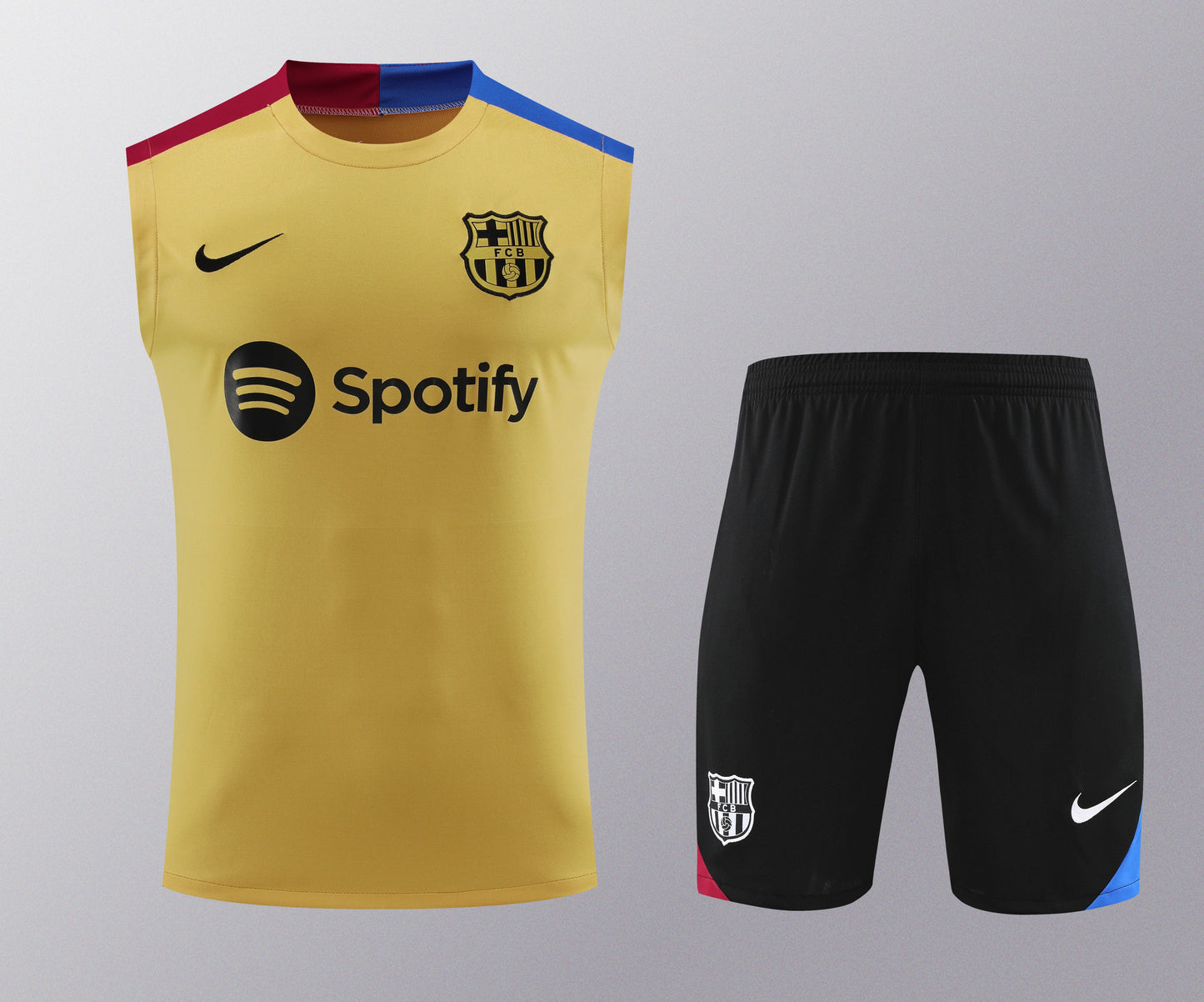 FC. Barcelona 2024/25 Training Vest Tracksuit (gold)