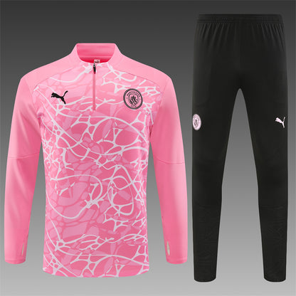 Manchester City 2024/25 Training Tracksuit (Pink)