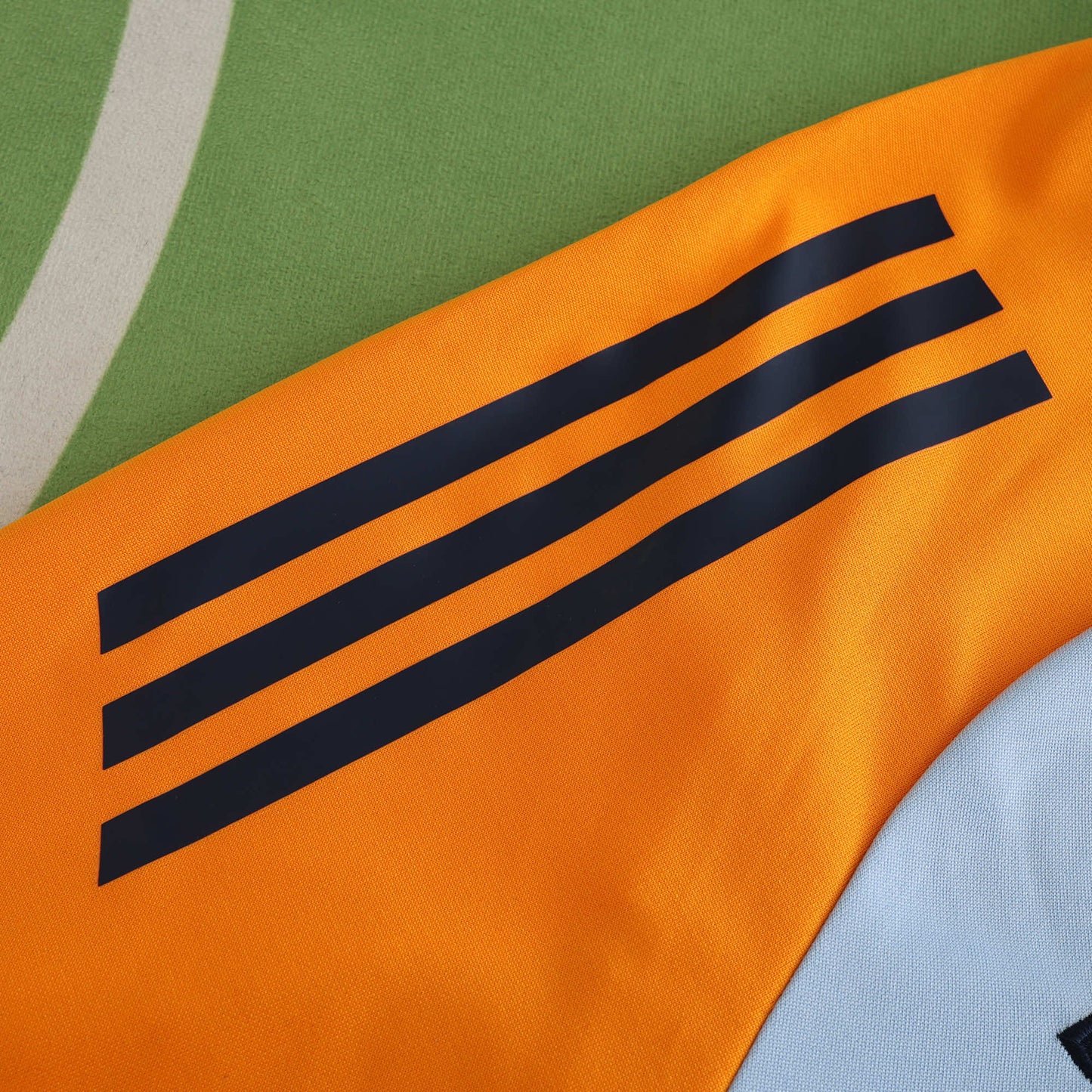 Real Madrid 2024/25 Training Tracksuit (White + Orange #3)