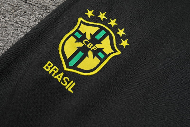 Brazil 2024/25 Jesus Training Tracksuit (Yellow)