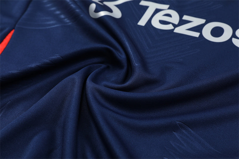 Manchester United 2024/25 Training Tracksuit (Navy and Red)