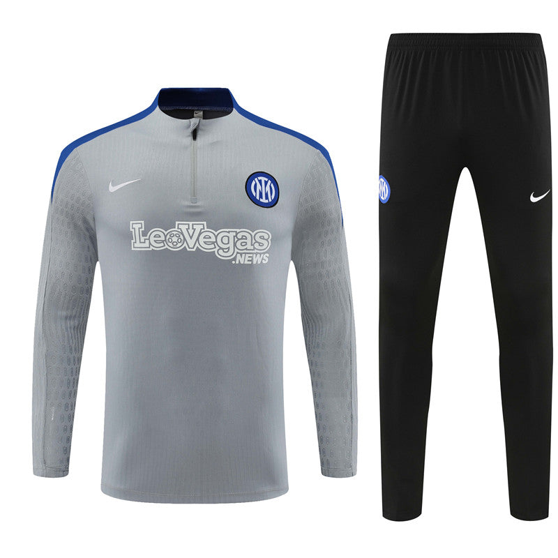 Inter Milan 2024/25 Training Tracksuit ( Grey)