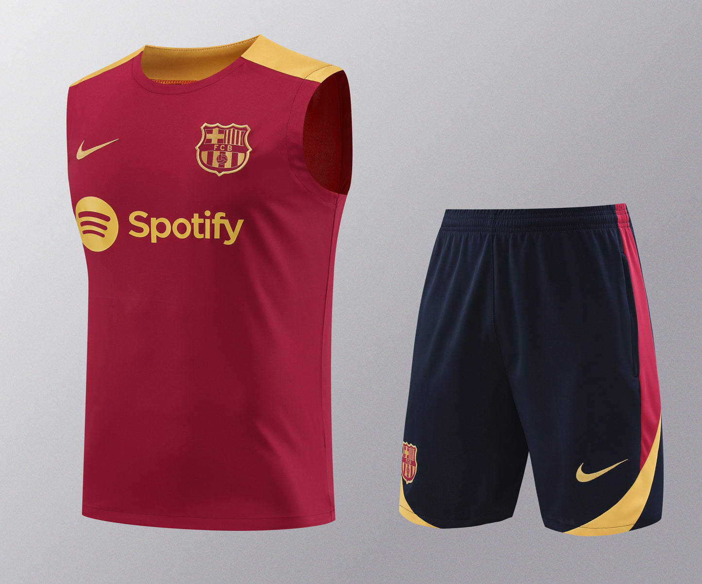 FC. Barcelona 2024/25 Training Vest Tracksuit (red 2)