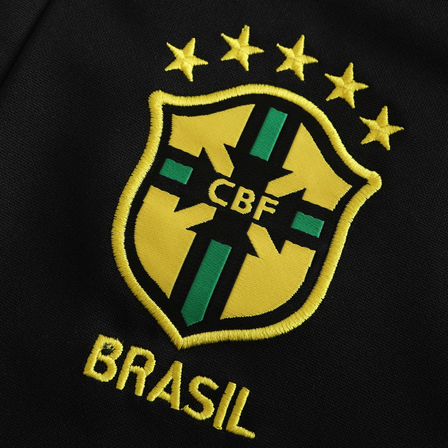 Brazil 2024/25 Jesus Training Tracksuit (Black)