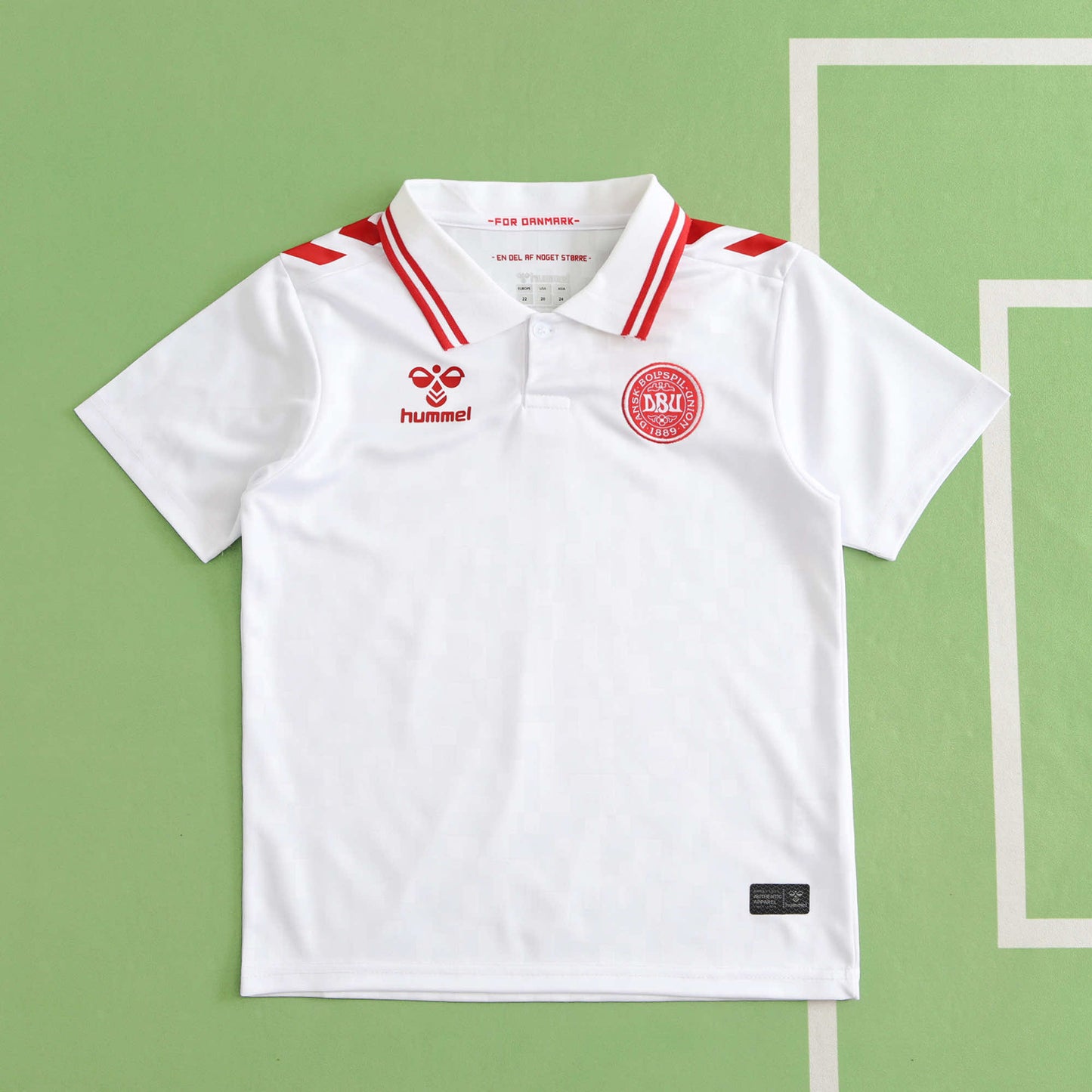 UEFA Denmark 2024/25 Away Kit - Fan Edition (Kids)