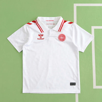 UEFA Denmark 2024/25 Away Kit - Fan Edition (Kids)