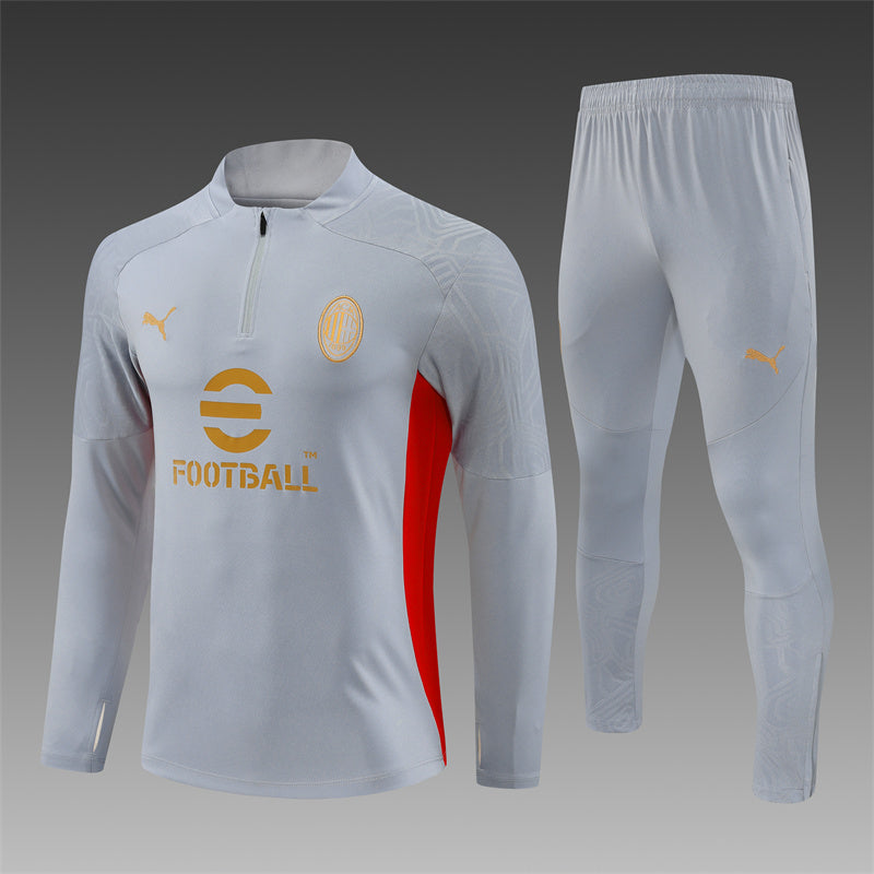 AC Milan 2024/25 Training Tracksuit ( Grey)