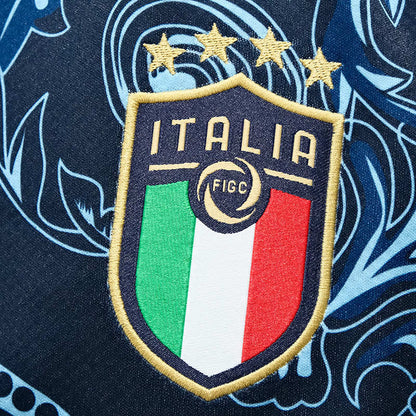 Italy 2023/24 Blue Versace Jersey - Special Edition - The Jersey Vault