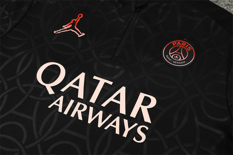 Paris Saint Germain 2024/25 Training Tracksuit ( Black )