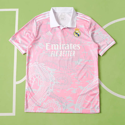Real Madrid 2024/25 The Year of the Loong Memorial Jersey - Special Edition (Pink)