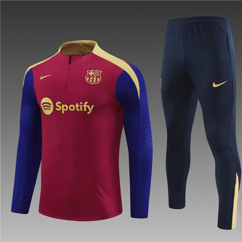 Barcelona 2024/25 Training Tracksuit (Red)