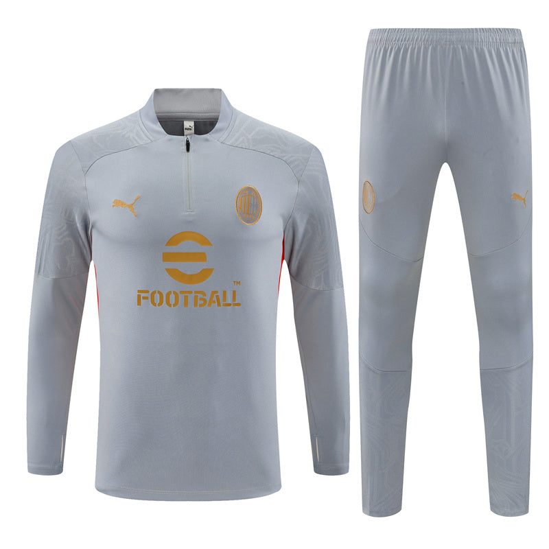 AC Milan 2024/25 Training Tracksuit ( Grey)
