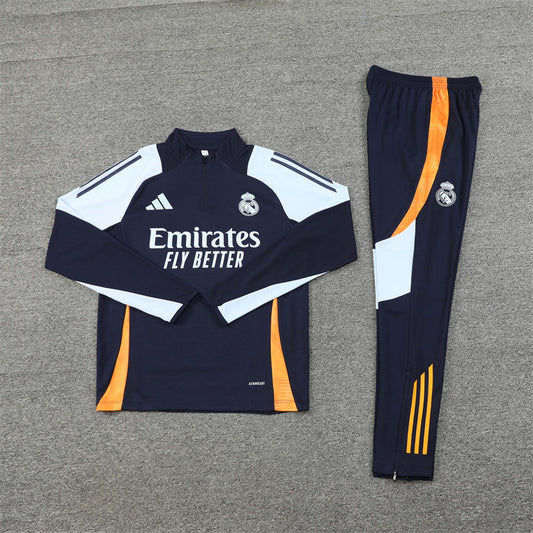 Real Madrid 2024/25 Training Tracksuit (Black #3)