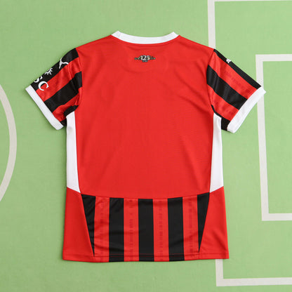AC Milan 2024/25 Home Kit  - Fan Edition (Kids)