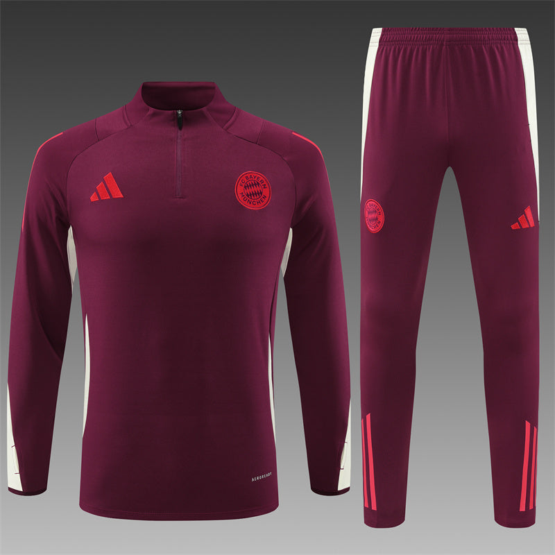 Bayern Munich 2024/25 Training Tracksuit (Red)
