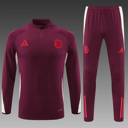Bayern Munich 2024/25 Training Tracksuit (Red)