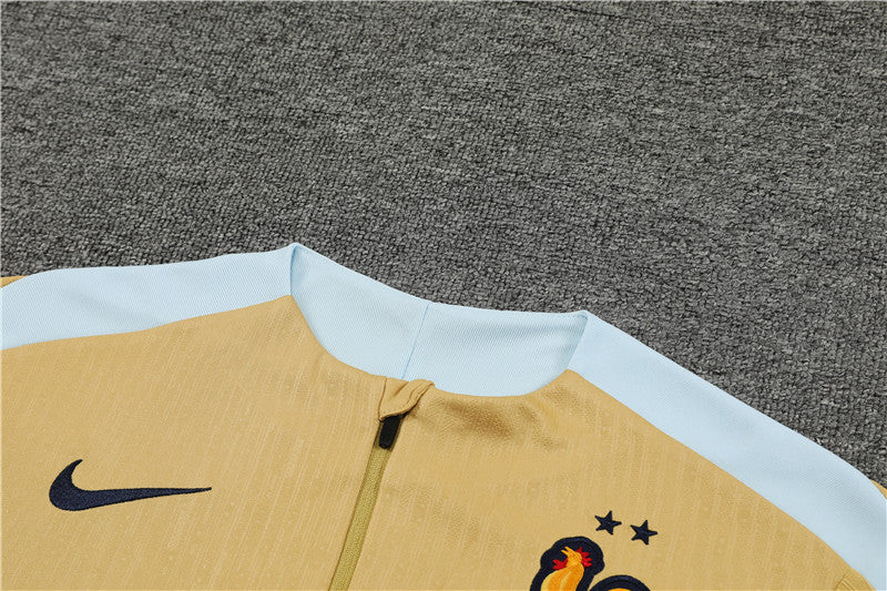 France 2024/25 Training Tracksuit (Gold)