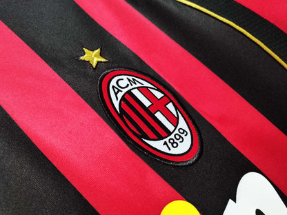 AC Milan 2006/07 Home Jersey - Retro Edition